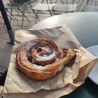 Cinnamon danish at Landbageriet - Naturbageriet in Copenhagen