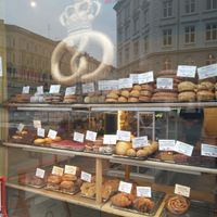 more than half of it is vegan! at Landbageriet - Naturbageriet in Copenhagen