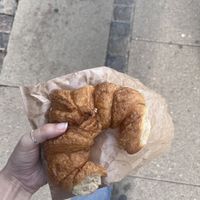 Plain croissant   at Landbageriet - Naturbageriet in Copenhagen