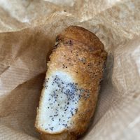 Poppy seed pastry  at Landbageriet - Naturbageriet in Copenhagen
