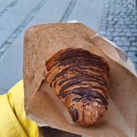 Schokocroissant at Landbageriet - Naturbageriet in Copenhagen