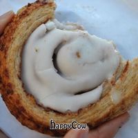 Kanelsnegl (cinnamon roll) at Landbageriet - Naturbageriet in Copenhagen