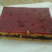 Delicious berry snack at Landbageriet - Naturbageriet in Copenhagen