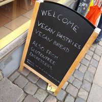 Very vegan-friendly at Landbageriet - Naturbageriet in Copenhagen