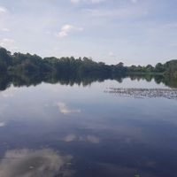Bolam Lake at Bolam Lake Country Park in Newcastle Upon Tyne