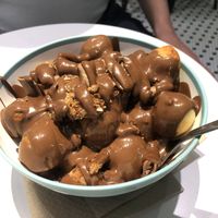 Hazelnut dessert  at Keenkies in Athens