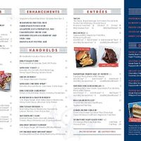 Menu at Waterfront Restaurant at The Abbey Resort in Fontana-on-geneva Lake