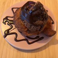 churro donut with vegan ice cream (2024)  at Tipsy in Aarhus