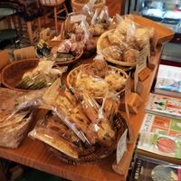 Some fresh bakery products at Modernark in Kobe