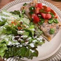 Vegan chili bean burrito  at Modernark in Kobe