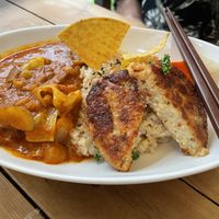 Curry plate  at Modernark in Kobe