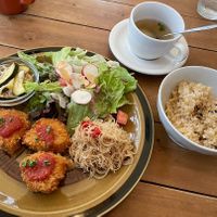 Vegan plate  at Modernark in Kobe