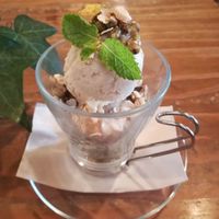 amazake icecream at Modernark in Kobe