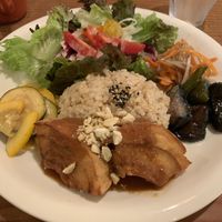 Main dish at Modernark in Kobe