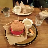 Vegan Burger at Modernark in Kobe