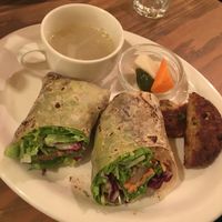 Gluten wrap at Modernark in Kobe