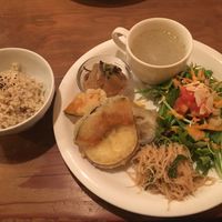 Veg plate at Modernark in Kobe