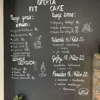 Board  at Fit Cake Olsztyn in Jonkowo