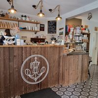 Counter at Hafen Kaffee in Husum