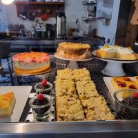 Cakes / pastry (not all vegan) at Hafen Kaffee in Husum