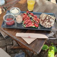 Veganes Frühstück "Otto" at Hafen Kaffee in Husum