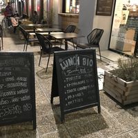 Some seating at Le Country Store in Nice