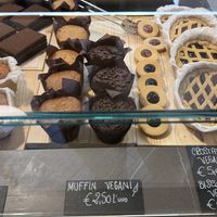 some nice sweet vegan options  at Forno Integrale in Sirmione