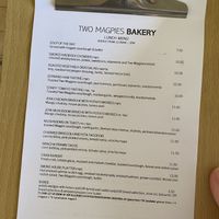   at Two Magpies Bakery in Blakeney