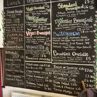 Tasty vegan options   at The Tor Cafe in Cromford