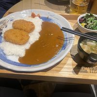 Curry menu  at Takumi in Barcelona