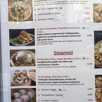 menu  at Pho 45 in Erfurt