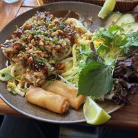 Udon Nudeln mit Tofu  at Pho 45 in Erfurt