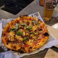 Vegan Pineapple Pizza at Pizzeria Magaddino in Fort Lauderdale