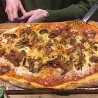 Pizza at Figaro in Wingerworth