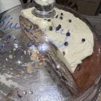 Blueberry cake   at Figaro in Wingerworth