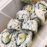 Caulifornia roll at Mitate in Portland