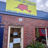 The entrance to the restaurant   at Thai On The Island in Cowes