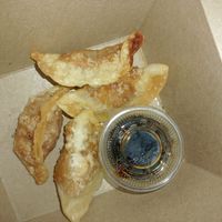 Vegan kimchi gyoza at Asia Street by MUN in Munich