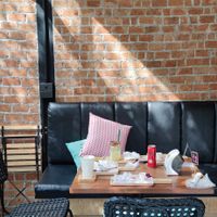 Interior-seating at I'm Your Vegan in Chiang Mai