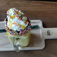 Colourful smoothie :) at I'm Your Vegan in Chiang Mai