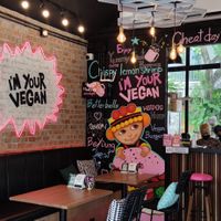 Interior-counter at I'm Your Vegan in Chiang Mai
