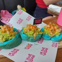 Avo garlic toast at I'm Your Vegan in Chiang Mai