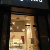 It is tiny but have space outside at Veganista Ice Cream XII in Vienna