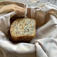 Home-baked toast  at The Seedling Vegan Kitchen at Old Joe's Kaia in Nelspruit