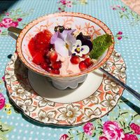 Dessert at Manja's in Traunstein