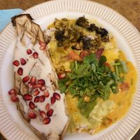 ...and the main dish at Manja's in Traunstein