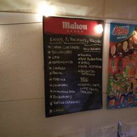 Carta de tapas at Mare Nostrum in Almeria