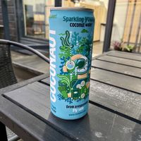 Sparkling coconut water. 8 zł at Zingy smaki Mauritiusa in Gdansk