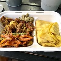 Masala dal puri. 25 zł at Zingy smaki Mauritiusa in Gdansk