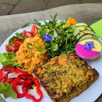 ganz wunderbares Veganes/Vegetarisches at Lassaneria in Lassan